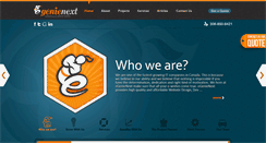 Desktop Screenshot of egenienext.com